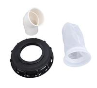 Couvercle de Baril en Plastique réutilisable de 150 à 165 mm de Tonne, Capuchon de tonneau avec Filtre pour l'industrie Chimique, pharmaceutique et Alimentaire (45 degrés)