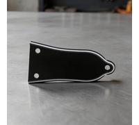 Couvercle de barre de réglage pour guitare, en forme de cloche à 3 trous, plaque en PVC 3 plis, pièce de rechange, accessoire facile à installer pour réparation de guitare électrique