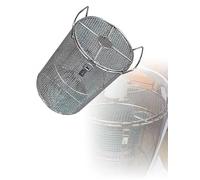 Couvercle de barrière de pompe rond en acier inoxydable for eau de fosse septique d'étang à poissons Une sortie précisément centrée avec un design symétrique(35x70cm)