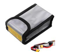 Couvercle de batterie anti- - Housse de protection pour batterie - Protection de stockage de batterie | Sac de batterie ignifuge | Boîte de rangement de batterie résistante aux hautes