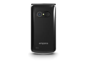 Couvercle de batterie avec bouton d'appel d'urgence | für Modell: JOY / JOY-LTE bleu (V228 / V228-LTE)