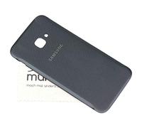 Couvercle de Batterie pour d'origine Samsung pour Samsung Galaxy Xcover 4s G398F Noir avec mungoo Chiffon de Nettoyage