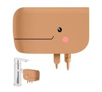 Couvercle De Bec De Bain, Matériau En Silicone Flexible | Protecteur D'angle De Robinet 150g 13.2x5.9cm, Ce Bouclier De Anti-collision Réglable Améliore La Sécurité Du Bébé Pour Le Temps De