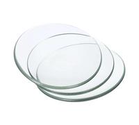 Couvercle de bécher en Verre de Laboratoire à Bords Lisses et chanfreinés, for Capsule d'évaporation de diamètre 50-150 mm.(150mm 2Pcs)