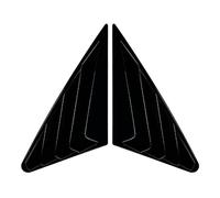 Couvercle De Becquet Latéral Pour A3 Pour 8Y Pour S3 Pour RS3 Berline 2021 2022 2023 2024 Voiture Fenêtre Arrière Côté Évent Obturateur Persienne Couverture Garniture(Carbon Look)