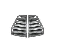 Couvercle De Becquet Latéral Pour VW Pour Golf 5 Pour MK5 2003-2008 Stores Triangulaires Arrière Persiennes Couverture Protecteur Autocollants Volet Fenêtre(Carbon Fiber Look)