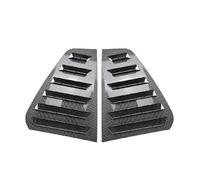 Couvercle De Becquet Latéral Pour VW Pour Golf 6 Pour MK6 2008-2012 Stores Triangulaires Arrière Persiennes Couverture Protecteur Autocollants Volet Fenêtre(Carbon Fiber Look)