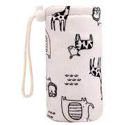 Couvercle de biberon, manche de biberon liner à la gamme lambe épaisse avec longe motif animal mignon manche à consommation d'alcool pour tout-petit..