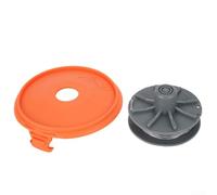 Couvercle de bobine de rechange pour débroussailleuse 0530720 compatible avec SmallCut 300 350/23 et pour modèles EasyCut 400 + 5344