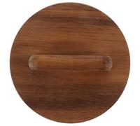 Couvercle de Bocal en Bois avec Poignée, Joint Étanche, 90 Mm