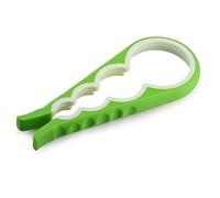 Couvercle de bocal ouvreur 4 en 1 Handy Screw Cap Jar Openers Ouvre-bouteille multiple Couvercle de bouteille Poignée Clé Bouteille Cuisine Gadgets (Couleur : Vert)