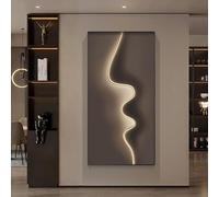 Couvercle De Boîte À Disjoncteurs Décoratif, Armoire De Protection For Tableau Électrique Mural, Boîtiers De Compteurs Modernes À Bascule, Cache-compteurs Électriques(Style I,19.7x27.6in)