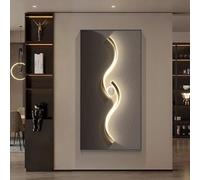 Couvercle De Boîte À Disjoncteurs Décoratif, Armoire De Protection For Tableau Électrique Mural, Boîtiers De Compteurs Modernes À Bascule, Cache-compteurs Électriques(Style D,21.7x43.3in)