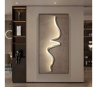 Couvercle De Boîte À Disjoncteurs Décoratif, Armoire De Protection For Tableau Électrique Mural, Boîtiers De Compteurs Modernes À Bascule, Cache-compteurs Électriques(Style F,23.6x47.2in)