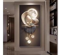 Couvercle De Boîte À Disjoncteurs Décoratif, Armoire De Protection For Tableau Électrique Mural, Boîtiers De Compteurs Modernes À Bascule, Cache-compteurs Électriques(Style G,17.7x35.4in)