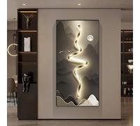 Couvercle De Boîte À Disjoncteurs Décoratif, Armoire De Protection For Tableau Électrique Mural, Boîtiers De Compteurs Modernes À Bascule, Cache-compteurs Électriques(Style C,15.7x23.6in)