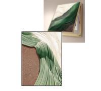 Couvercle de boîte à fusibles, armoire murale, couvercle de panneau électrique, boîte de compteur moderne, peinture décorative, panneau de disjoncteur caché(Green5,50x70cm/19.6x27.5in)