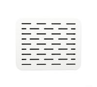 Couvercle de boîte à fusibles décoratif à rabat - Panneau en bois PP blanc - 34 x 24 cm - Pour rangement ultra fin et multifonction - Décoration d'intérieur (A)