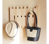 Couvercle de boîte à fusibles, panneau électrique en bois pour boîte de disjoncteur, décoration d'intérieur avec crochet pour accrocher vêtements, chapeaux et sacs