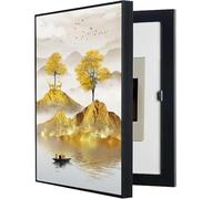 Couvercle de boîte à fusibles - Peinture décorative pour boîte électrique de maison, décoration élégante pour dissimuler et améliorer le design intérieur