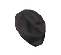 Couvercle de boîte d'accoudoir Accessoires Auto Cuir Microfibre Pour Accoudoir Central Console Garniture Protection Pour A3 2017-2018(Rosso)