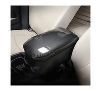 Couvercle De Boîte D'accoudoir Voiture Accoudoirs Centraux Garniture Panneau Accessoires ABS Pour Toyota RAV4 2019 2020 2021 2022 2023 XA50 Hybride(fibre de carbone)