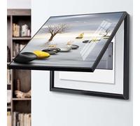 Couvercle de boîte de compteur électrique, peinture décorative, couvercle de panneau électrique amovible, résistant à la poussière et à l'eau, design moderne pour un usage domestique