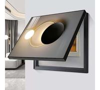 Couvercle de boîte de compteur électrique, peinture décorative, couvercle de panneau électrique amovible, résistant à la poussière et à l'eau, design moderne pour un usage domestique