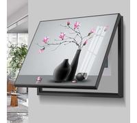 Couvercle de boîte de compteur électrique, peinture décorative, couvercle de panneau électrique amovible, résistant à la poussière et à l'eau, design moderne pour un usage domestique