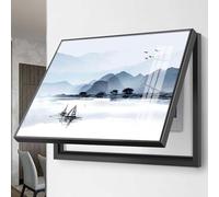Couvercle de boîte de compteur électrique, peinture décorative, couvercle de panneau électrique amovible, résistant à la poussière et à l'eau, design moderne pour un usage domestique