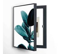 Couvercle de boîte de compteur électrique, peinture décorative créative amovible, s'adapte aux panneaux électriques standard