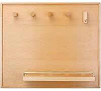 Couvercle De Boîte De Compteur en Bois D’intérieur, Couvercle Décoratif Mural De Boîte D’Alimentation De Commutation avec Crochet Magnétique Et Panneau De Rangem, Cw60×h50cm