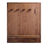 Couvercle De Boîte De Compteur en Bois D’intérieur, Couvercle Décoratif Mural De Boîte D’Alimentation De Commutation avec Crochet Magnétique Et Panneau De Rangem, Bw40×h50cm