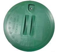 Couvercle De Boîte De Soupape En Plastique 6 10 Pouces Résistant Aux | Installation rapide avec trou de doigt boucle élastique vert mat pour jardin d’irrigation paysage
