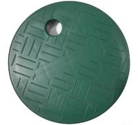 Couvercle de Boîte de Soupape Plastique 6/10 Pouces Résistant aux UV | Matériau plastique Pour systèmes d'irrigation paysagère et Installation pour facile avec trou de doigt et boucle
