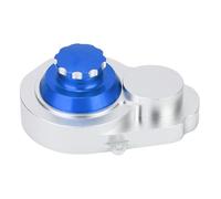 Couvercle de boîte de Vitesses RC de Remplacement en Alliage d'aluminium, léger et Durable, boîtier de boîte de Vitesses, pièce de Mise à Niveau pour Voiture Traxxas Slash 2WD (Bleue)