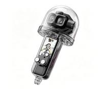 Couvercle de boîtier de caméra Transparent pour Appareil Photo de Poche 4P, Coque de plongée de 50 m pour Utilisation en, plongée Peu Profonde et Jeu d ' Eau sur la Plage, Coque de plongée de de