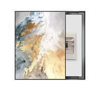 Couvercle de boîtier de compteur d'électricité, couvercle décoratif amovible pour utilisation en intérieur, design créatif pour la protection du compteur d'électricité