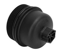 Couvercle de Boîtier de Filtre à Huile 1303477 3M5Q6737Aa Noir Pièce de Rechange Compatible avec Berlingo C2 C3 C4 C5 C8 Couvercle de Filtre à Huile Moteur