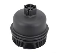 Couvercle de boîtier de filtre à huile 3M5Q-6737-AA compatible avec MK7 2.2/2.4, MK4, Galaxy - Pièce de rechange en plastique noir