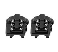 Couvercle de boîtier différentiel RC, Durable, léger, haute résistance pour accessoires de voiture 1/10 RC, 2 pièces (Noire)