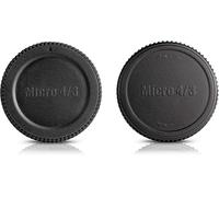 Couvercle de boîtier et Capuchon d'objectif ¿ Housse de Protection Compatible avec Les caméras Micro Four Thirds (M 4/3) Olympus Pen E-PL7 E-PL6 E-PL5 E-P5.[G370]