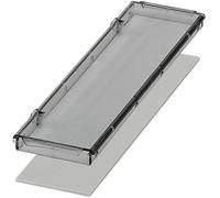 Couvercle de boîtier pour rail Phoenix Contact BC 161,6 DKL S TRANS 2278542 Polycarbonate transparent 45 x 161.6 x 8 1 pc(s)