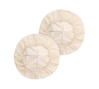 Couvercle de bol à - Couvercle de pâte élastique réutilisable, housse en tissu extensible | Enveloppe respirante pour la Fermentation du levain, cuisine artisanale, stockage de cuisson à domicile