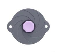 Couvercle de bol réutilisable en silicone avec joint sous vide, passe au micro-ondes, résistant à la chaleur pour conteneurs, casseroles et récipients de rangement ronds de cuisine (32 cm)