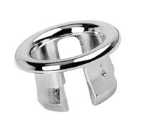 Couvercle de bonde de trop-plein pour salle de bain, couvercle de trop-plein d'évier - Enjoliveur de trou pour évier de lavabo, rond du trou de la couche do
