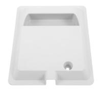 Couvercle de Borne de Câblage pour Système Électrique Blanc Abs | Protection Étanche Uv, Poignée Pratique et Trous Standard, Ambiance Estivale, pour Climatiseurs