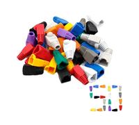 Couvercle De Bottes De Connecteur De Câble RJ45 - Bouclier De Tête En , Protection De Prise Ethernet, Gaine De Connecteur, Manchon De Câble De Brassage, Protection De Réseau LAN | Espace De Tra