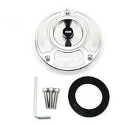 Couvercle de bouchon de réservoir de carburant for moto, en aluminium CNC, compatible avec Yamaha YZFR1 YZF-R1 YZF R1 1998-2019 bouchon de réservoir de carburant pour moto(NO.6)