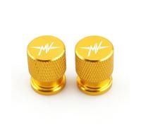 Couvercle de Bouchons d'air de Pneu de Voiture pour Agusta F3 675 800 Brutale 1000 Turismo Veloce RC Capuchon De Valve Pneu en Aluminium CNC(Gold)
